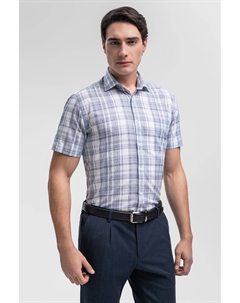 Сорочка с коротким рукавом из австрийской ткани Getzner Kanzler