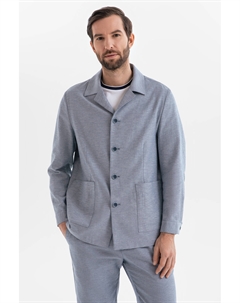 Пиджак из хлопка и льна Kanzler