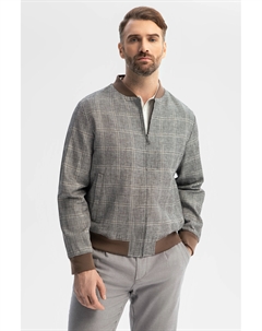 Бомбер изо льна и хлопка Kanzler