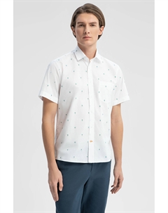 Сорочка с коротким рукавом из хлопка Kanzler