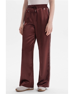 Брюки спортивные атласные с лампасами Kanzler