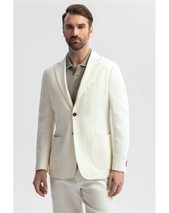 Пиджак изо льна и тенсела Kanzler