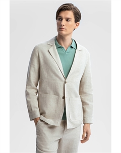 Пиджак изо льна и хлопка Kanzler