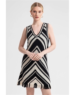 Платье фактурной вязки Kanzler