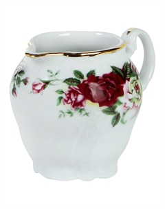 Молочник высокий Английская роза 0,25 л Bernadotte