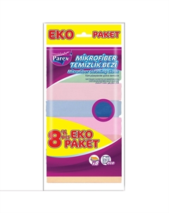Салфетки впитывающие нетканые из микрофибры 8 шт Parex
