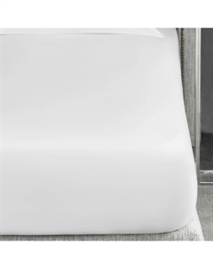 Простыня на резинке Сенса белая 180х200+30 см Togas