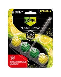 Средство чистящее для унитаза «Свежий цитрус» Expel
