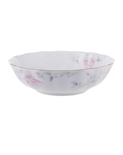 Салатник Шиповник 19,5 см золотая отводка Hatori