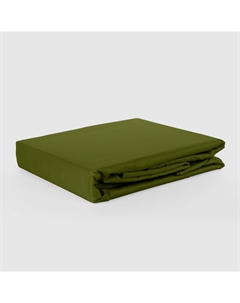 Комплект постельного белья Евро хлопок оливковый Eliveon