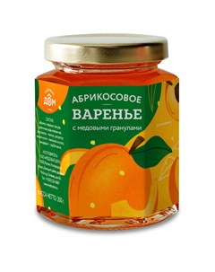 Варенье абрикосовое 200 г Медовый дом