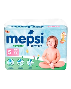 Трусики-подгузники XL, 12-22 кг, 19 шт Mepsi