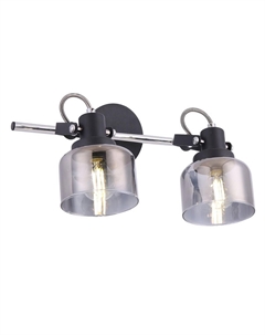 Спот FR5042CW-02B черный/хром 2хE14х40W Freya