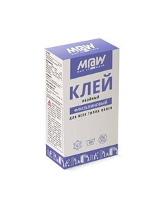 Клей обойный Men at work флизелин 200 г Maw