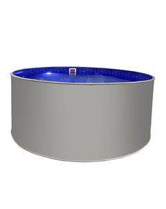 Бассейн 2,5х1,25 светло-серый Laguna