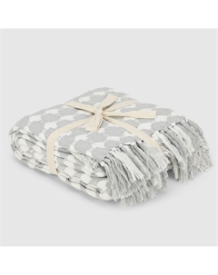 Плед circles светло-серый 140х200 см Homelines textiles
