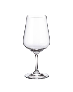 Набор бокалов для красного вина Apus 450 мл 6 шт Crystalite bohemia