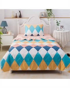 Комплект постельного белья Ромбики Подростковый Sofi de marko
