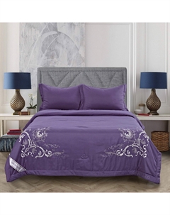 Комплект постельного белья Изида фиолетовый Семейный/дуэт Sofi de marko