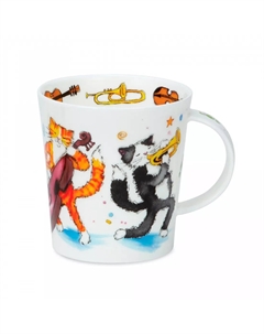 Кружка Коты музыканты.Ломонд 320 мл Dunoon
