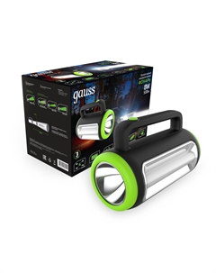 Фонарь прожекторный GFL603 8W 500lm lead acid 1500mAh диммируемый LED Gauss