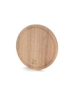 Доска разделочная Гевея круглая 25x25x1,5см Fissman