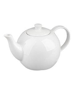 Чайник элегант 550 мл белый Башкирский фарфор