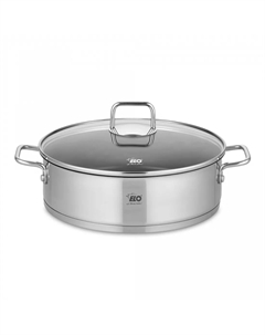 Сотейник Citrin 28х8,5 см со стеклянной крышкой, 4,4 л, 72438 Elo