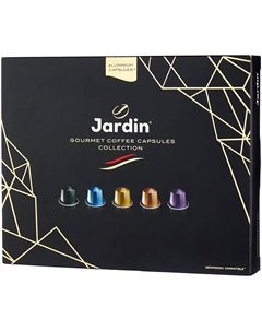 Кофе капсулы 5 видов 102 г Jardin