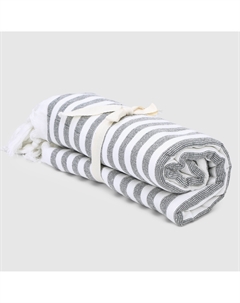 Полотенце stripes серый 90х170 см Homelines textiles