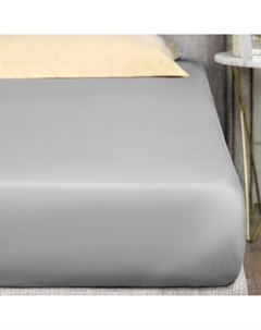 Простыня на резинке Маргарет серая 200х200+30 см Togas