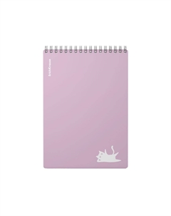 Блокнот на спирали Brave cats, А5, 80 листов, клетка Erich krause