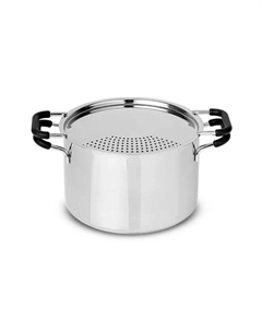 Кастрюля Charme со сливом 4 л 20 см нержавеющая сталь Silampos