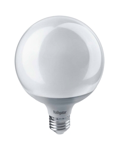 Лампа светодиодная шар G120 18Вт 4000 холодная Е27 Navigator