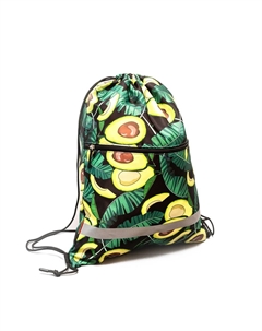 Мешок для обуви Avocado Night с карманом на молнии 500x410 мм Erich krause