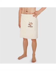 Килт мужской sauna Beige 55х160 Asil