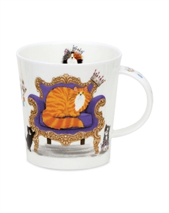 Кружка Королевская рыжая кошка 320 мл Dunoon