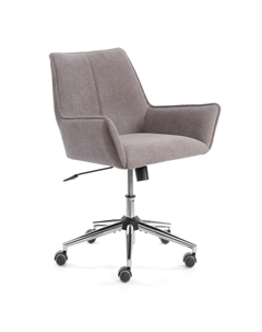 Кресло Murano/Мурано хром велюр/букле (HYP), бежевый Tc