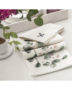 Салфетка сервировочная Альфабия сиреневая 50х50 см Togas