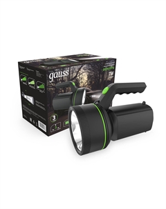 Фонарь прожекторный GFL601 7W 200lm Li-ion 3000mAh LED Gauss