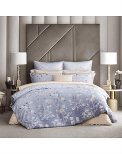 Комплект постельного белья Сиена сиреневый Двуспальный кинг сайз Togas