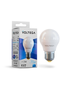 Лампочка Globe Е27 7W 4000К Voltega