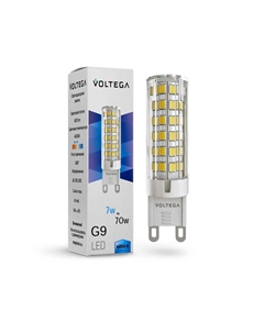 Светодиодная лампа Simple Capsule 7W 4000K G9 (7188) Voltega