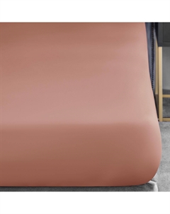 Простыня на резинке Риоко пепельно-розовая 200х200+35 см Togas