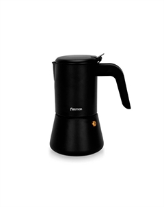 Кофеварка гейзерная 3244 на 6 порций, нержавеющая сталь, 300 мл Fissman