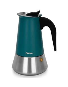 Кофеварка гейзерная 3242 на 6 порций, нержавеющая сталь, 300 мл Fissman