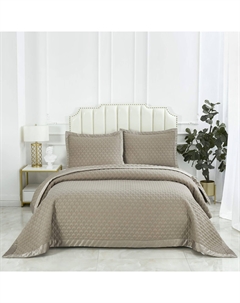 Покрывало Роксалана кофейное 230х250 см Sofi de marko