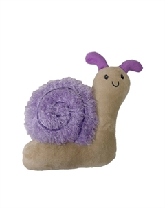 Игрушка для собак улитка плюшевая 13 см Chomper