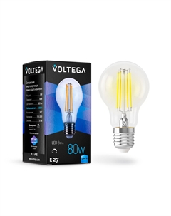 Лампочка General purpose bulb диммируемая Е27 8W 4000К Voltega