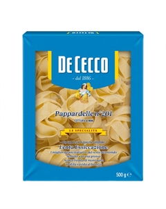 Макаронные изделия Паппарделле №201 500 г De cecco